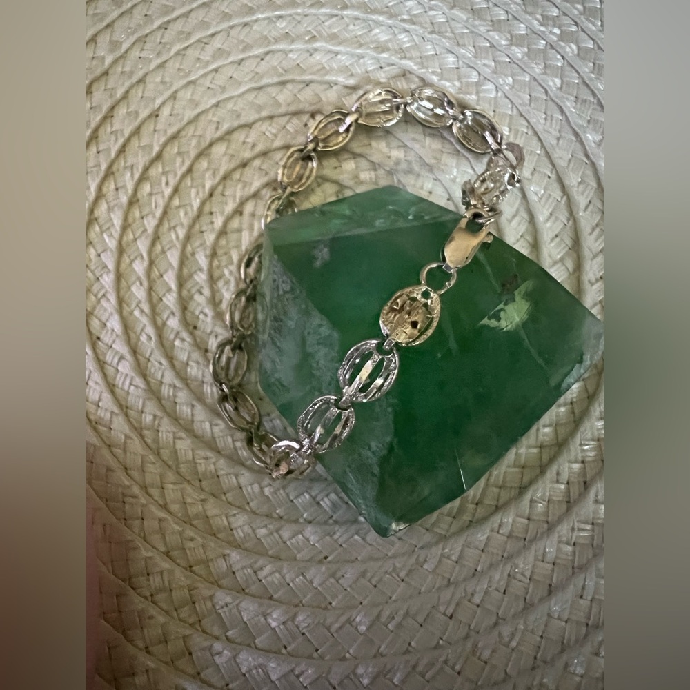 Rare Vintage Unique Design Solid Sterling Silver … - image 4